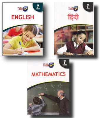 Full Mark Hindi, English, Mathematics Class 7 Cbse 2022(Paperback, Full mark)