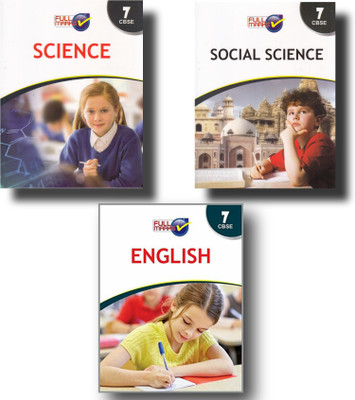Full Mark -Science, Social Science,English Class 7 Cbse 2022(Paperback, Full mark)
