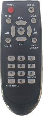 Nij TV Compatible For BN59-00960A CRT TV Remote Control SAMSUNG Remote Controller(Black)