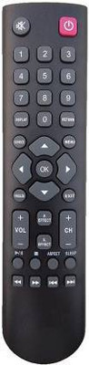 Nij TV Compatible For MM-5 LED LCD Universal Remote Control MicroMax Remote Controller(Black)