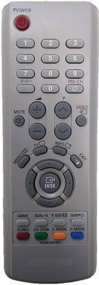 Cezo Samsung Remote AA59-00345A Compatible For Crt Tv Remote Controller  Remote Controller (Grey) Samsung Remote Controller(Grey)