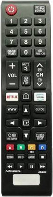 Akshita TV Compatible For AA59-00607A 4K Ultra HDTV LCD LED Smart TV with Netflix Function & Prime Video Button TV Remote Control ( Chake Image With Old Remote ) SAMSUNG Remote Controller(Black) Akshita TV Compatible For AA59-00607A 4K Ultra HDTV LCD LED Smart TV with Netflix Function & Prime Video Button TV Remote Control ( Chake Image With Old Remote ) SAMSUNG Remote Controller(Black)