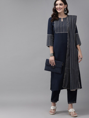 Lamba Creations Women Kurta Pant Dupatta Set