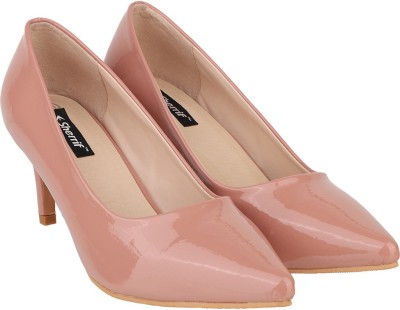 SHERRIF SHOES Women Heels(Pink , 9)