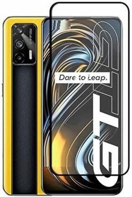 Hyper Edge To Edge Tempered Glass for Realme GT(Pack of 1)
