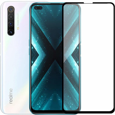GDBUY Edge To Edge Tempered Glass for Realme X3 SuperZoom, Realme X3(Pack of 1)