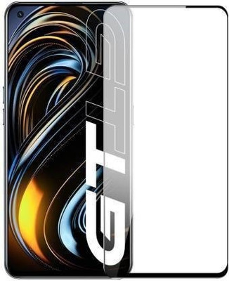 BRENZZ Edge To Edge Tempered Glass for Realme GT 5G(Pack of 1)