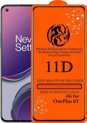 aplexx Edge To Edge Tempered Glass for Oneplus 8T, Oneplus 9, Vivo X50(Pack of 1)