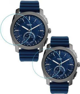 tombik Impossible Screen Guard for Fossil Barstow FTW1195 Hybrid Smartwatch(Pack of 2)