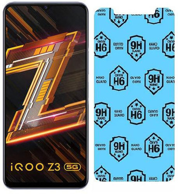 Divine International Tempered Glass Guard for Vivo iQOO Z3 8GB RAM(Pack of 1)