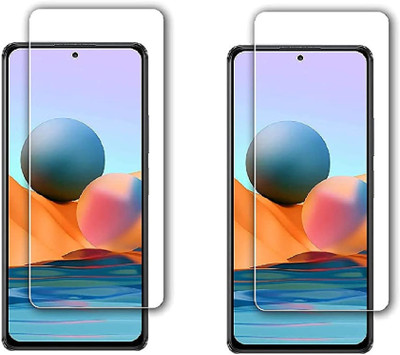 ISAAK Tempered Glass Guard for Redmi Note 10T(Pack of 2)