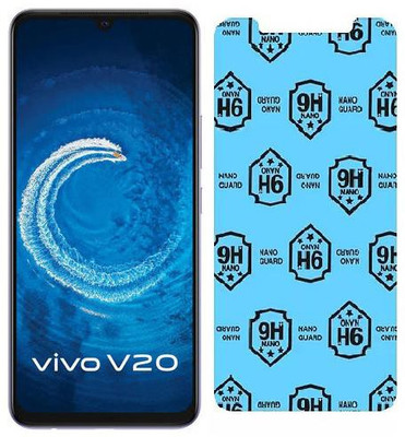 Divine International Tempered Glass Guard for Vivo V20 256GB(Pack of 1)