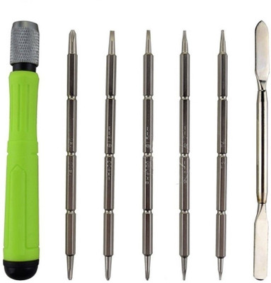 vadda bai 5 Double Side Magnetic Bit Screwdriver for Laptop and Mobile opening & Repairing Combination Screwdriver Set(Pack of 7)