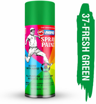 ABRO Premium Quality Spray Paint from well know USA Brand - ABRO Green Spray Paint 400 ml(Pack of 1)