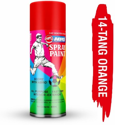 ABRO Premium Quality Spray Paint from well know USA Brand - ABRO Red Spray Paint 400 ml(Pack of 1)