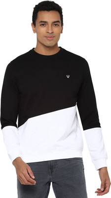 Allen Solly Full Sleeve Color Block Men Sweatshirt