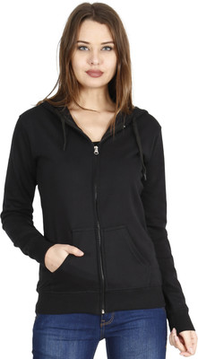 Fleximaa Full Sleeve Solid Women Sweatshirt