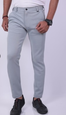 Sonam fashion Regular Fit Men Grey Trousers