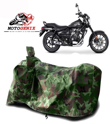 MOTOGENIX Two Wheeler Cover for Bajaj(Avenger 160 Street, Green)