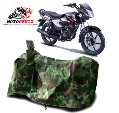 MOTOGENIX Two Wheeler Cover for TVS(Phoenix 125, Green)