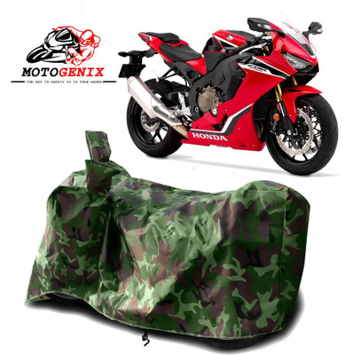 MOTOGENIX Two Wheeler Cover for Honda(CBR 1000RR, Green)