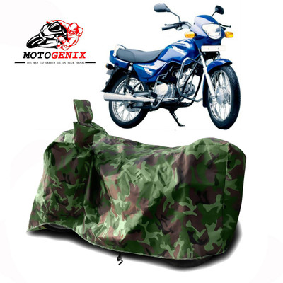 MOTOGENIX Two Wheeler Cover for TVS(Centra, Green)