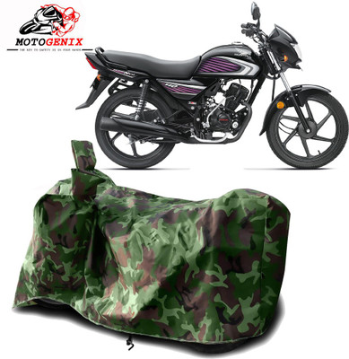 MOTOGENIX Two Wheeler Cover for Honda(Dream Neo, Green)