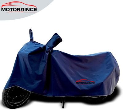 MOTORAINCE Waterproof Two Wheeler Cover for TVS(Praise, Blue)
