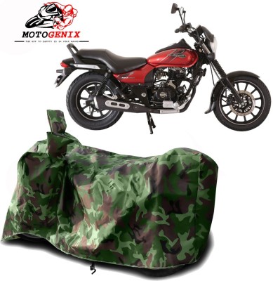 MOTOGENIX Two Wheeler Cover for Bajaj(Avenger 180 Street, Green)