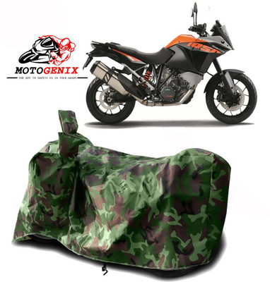 MOTOGENIX Two Wheeler Cover for KTM(1050 Adventure, Green)