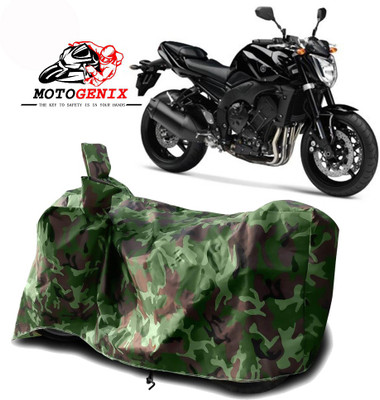 MOTOGENIX Two Wheeler Cover for Yamaha(FZ1, Green)