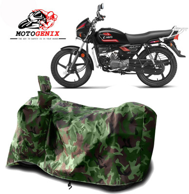 MOTOGENIX Two Wheeler Cover for Hero(Splendor Plus, Green)