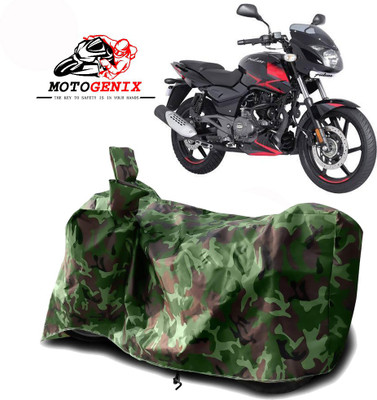 MOTOGENIX Two Wheeler Cover for Bajaj(Pulsar AS 150, Green)