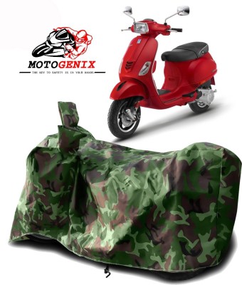 MOTOGENIX Two Wheeler Cover for Vespa(Vespa SXL 125, Green)