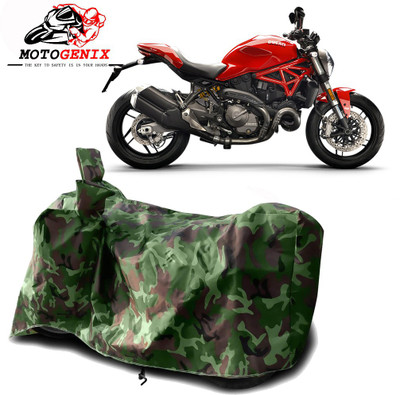 MOTOGENIX Two Wheeler Cover for Ducati(Monster 821, Green)