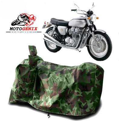 MOTOGENIX Two Wheeler Cover for Honda(CB, Green)