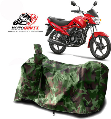 MOTOGENIX Two Wheeler Cover for Suzuki(Hayate, Green)