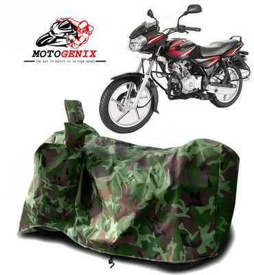 MOTOGENIX Two Wheeler Cover for Bajaj(Discover 100 DTS-i, Green)