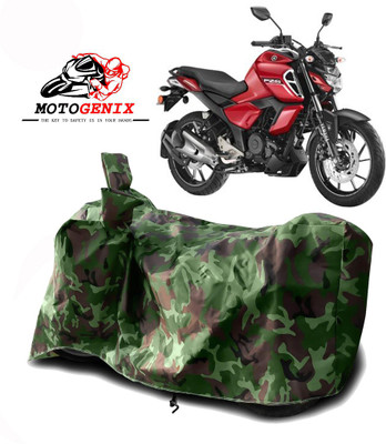 MOTOGENIX Two Wheeler Cover for Yamaha(FZ-S FI, Green)