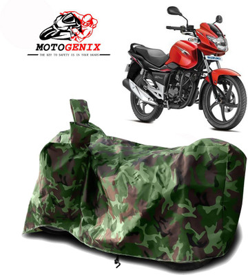 MOTOGENIX Two Wheeler Cover for Suzuki(GS 150R, Green)