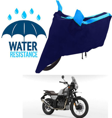 Mdstar Waterproof Two Wheeler Cover for Royal Enfield(Himalayan, Blue)