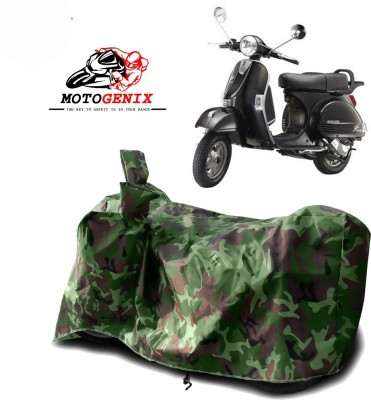 MOTOGENIX Two Wheeler Cover for LML(Star Euro, Green)