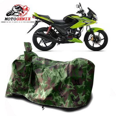 MOTOGENIX Two Wheeler Cover for Honda(CBF Stunner, Green)