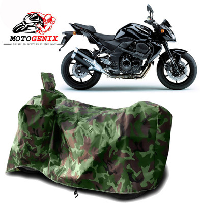 MOTOGENIX Two Wheeler Cover for Kawasaki(Z750, Green)