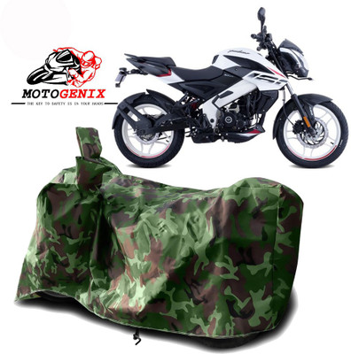 MOTOGENIX Two Wheeler Cover for Bajaj(Pulsar NS 160, Green)