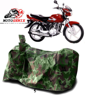 MOTOGENIX Two Wheeler Cover for Suzuki(Zeus, Green)