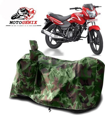 MOTOGENIX Two Wheeler Cover for TVS(Sport, Green)