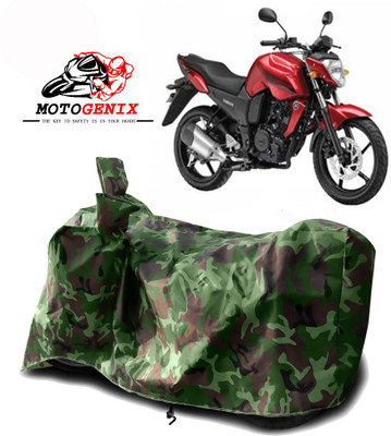 MOTOGENIX Two Wheeler Cover for Yamaha(FZ16, Green)