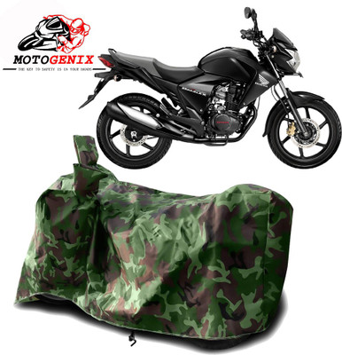 MOTOGENIX Two Wheeler Cover for Honda(CBF150, Green)