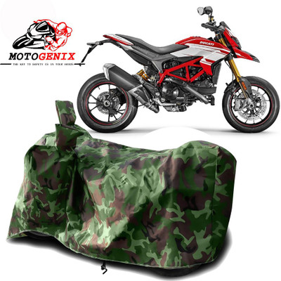MOTOGENIX Two Wheeler Cover for Ducati(Hypermotard 939, Green)
